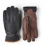 Hestra Wakayama 5 Finger Glove in Navy/Brown